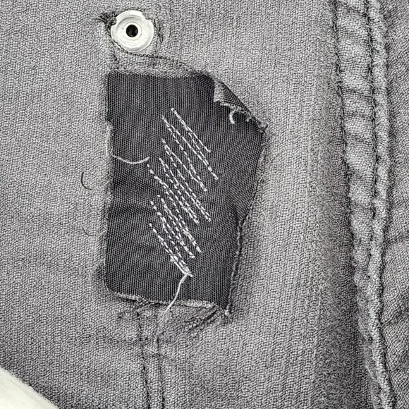 Patagonia Fitted Corduroy Pants‎ Women 29x32 Gray Stretch 5 Pocket Cotton READ - Picture 8 of 10